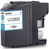 Brother LC22EC Brother Tintenpatrone LC12EC 1.200Seiten cyan