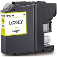 Brother LC22EY Tintenpatrone 1.200Seiten gelb