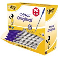 BIC Kugelschreiber Cristal Original 942910 blau 100 Stück