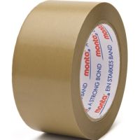 Monta Packband 281 100020 PVC 50mmx66m br 6 Stück