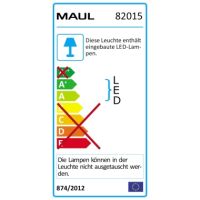 MAUL Tischleuchte MAULrubia 8201595 colour vario dimmbar si