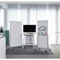 MAUL Whiteboard MAULpro easy2move 6339484 75x180cm