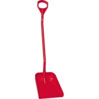 VIKAN 56014 Vikan Schaufel Stiel lang Schaufel groß rot