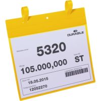 DURABLE Logistiktasche 175104 Lasche A4 quer gelb 50 St./Pa