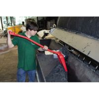 VIKAN 56014 Vikan Schaufel Stiel lang Schaufel groß rot