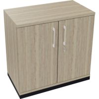 Flügeltürenschrank 2OH B800xT442xH781 an/Eiche Nat