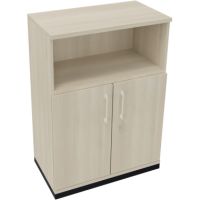 Kombischrank 2OH Tür 1OH Regal B800xT442xH1133mm an/Akazie