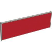 Stellwand Nut Stoffgr.A oOrgaleiste Absorber B B1200xT41xH400mm rot