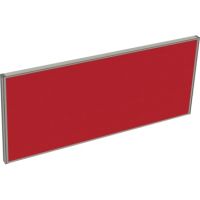 Stellwand Nut Stoffgr.A oOrgaleiste Absorber B B1400xT41xH600mm rot
