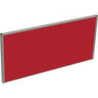 Stellwand Nut Stoffgr.A oOrgaleiste Absorber B B1200xT41xH600mm rot