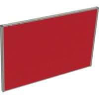 Stellwand Nut Stoffgr.A oOrgaleiste Absorber B B1200xT41xH800mm rot