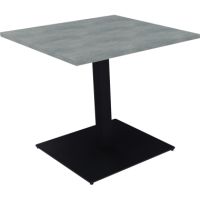 Besprechungstisch Rechteck Tellerfuß Quadrat B800xT8000xH720 an/Beton