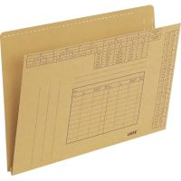 Leitz Einstellmappe 24370000 Bodenfalte 24mm natronbraun