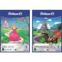 Pelikan Malblock MC 4/100 137679 DIN A4 chlorfrei 100Blatt weiß