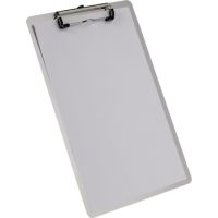 MAUL Schreibplatte 2352808 DIN A4 Klemmdicke 10mm Aluminium silber