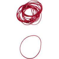 ALCO Gummiringe im Karton/740, rot, Ø 6,5cm, Inh. 500g
