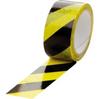 Markierungsband AC 50 mm x 66 m gelb schwarz