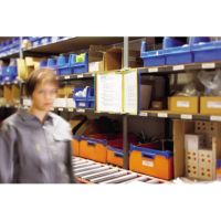 Tarifold Sichttafelwandhalter 414109 DIN A4 10 Sichttafeln sort.