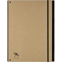 PAGNA Pultordner Pur 44007-11 7Fächer natur
