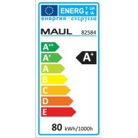 MAUL Standleuchte MAULjaval 141460 LED dimmbar 80W silber