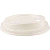 NATURE Star Deckel 40046 C-PLA 9x2,4cm für 0,3l weiß 50 Stück