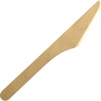 NATURE Star Messer 38855 Holz 16cm natur 100 Stück