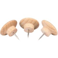 Legamaster Pinnwandnadel WOODEN 7-145125 20mm Holz 25 Stück