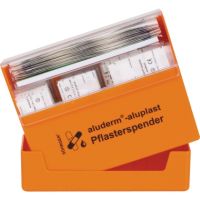aluderm Pflasterspender aluplast 1009910 orange +115Pflaster