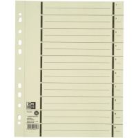 Oxford Trennblatt 400004672 DIN A4 mP 200g Karton chamois 100 Stück