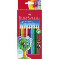 Faber-Castell Farbstift Colour GRIP 112412 farbig 12 Stück
