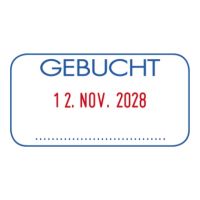 COLOP Datumsstempel Printer S260 L3 Green Line Gebucht 127789