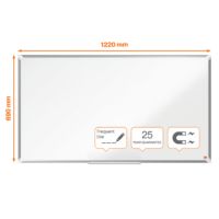 Nobo Whiteboard Premium Plus 1915367 Emaille 69x122cm