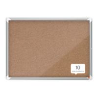 Nobo Schaukasten Premium Plus 1915326 Innen Klapptür 8xA4