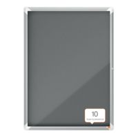 Nobo Schaukasten Premium Plus 1915330 Innen Klapptür 9xA4