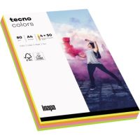 inapa tecno Kopierpapier Colors 2100011414 A4 80g pas. sort. 100Bl.