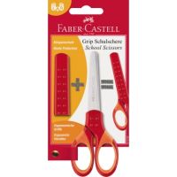 Faber-Castell Schulschere Grip 181550 rot
