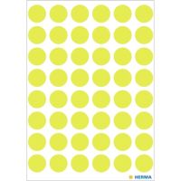 HERMA Markierungspunkt 1854 13mm gelb 240 St./Pack.