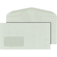 KUVERMATIC Briefumschlag 30013698 125x235mm mit Fenster gu grau 1000 Stück