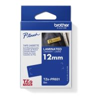 P-touch Schriftbandkassette TZEPR831 12mmx8m schwarz auf gold