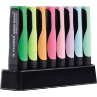 STABILO Textmarker GREEN BOSS 6070/08-5 sort. 8St. +Tischset