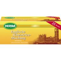 HERBA Tee Engl. Schwarztee 7675 25 Stück