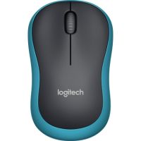 Logitech Wireless Maus M185schwarz blau