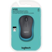 Logitech Wireless Maus M185schwarz blau