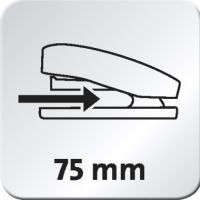 Novus Blockheftgerät B 50 re+new 023-0065 bis 140Bl. schwarz