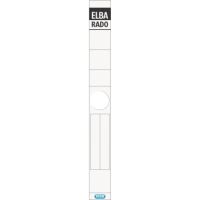 ELBA Rückenschilder für Hängordner/04404WE, weiß, 34mm, Inh. 10