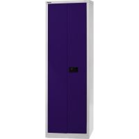 Bisley Flügeltürenschrank Universal E782A04B6505 5OH lichtgrau/blau