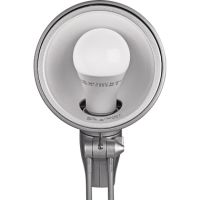 MAUL Tischleuchte MAULrock 8234195 15Watt Standfuß silber