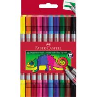 FABER-CASTELL Doppelfasermaler/151110 10