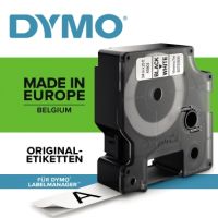 DYMO Schriftbandkassette D1 2093098 19mmx7m schwarz auf weiß 10St.