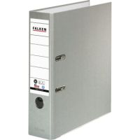 FALKEN Ordner Recycolor /11285228, grau, Rücken 80mm, für A4